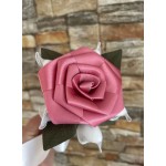 Favors Roses Wedding bomboniere giveaway Handmade satin elegant decorations