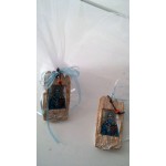 Favors ornament Choose Saint Icons Personalized Greek baptism bomboniere with koufeta confetti Religious style