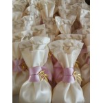 Favors pouch Olive leaves Unique guests wedding souvenirs Baptism greek bombonieres Elegant event