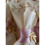 Favors pouch Olive leaves Unique guests wedding souvenirs Baptism greek bombonieres Elegant event