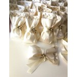 Favors pouch Olive leaves Unique guests wedding souvenirs Baptism greek bombonieres Elegant event