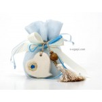 Favors ceramic ornament Evil eye Baptism guests gifts Baby girl Baby boy