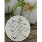 Favors olive personalized Wedding bomboniere with koufeta confetti Olive souvenirs Rustic favours