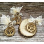 Favors wreath tree of life Wedding Baptism favors Floral Baptism Wedding bomboniere