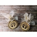 Favors wreath tree of life Wedding Baptism favors Floral Baptism Wedding bomboniere