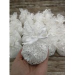 Favors pouch Dainty Daisy Lace pouch Wedding favors Baptism bomboniere Delicate pouche's koufeta