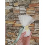 Favors tulle pouch Silver Gold Olive bomboniere Wedding Baptism guests gifts Unique grecian style