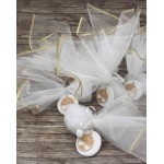 Favors tulle pouch Tree of life Wedding guests gifts Baptism bomboniere Christening souvenirs Elegant event