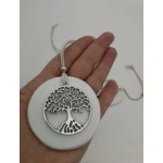 Favors tulle pouch Tree of life Wedding guests gifts Baptism bomboniere Christening souvenirs Elegant event