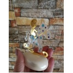 Favors ornament Boy on rocking horse Baby boy baptism souvenirs Greek bomboniere koufeta Christening guests gifts 