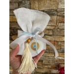 Favors pouch Ceramic evil eye Koufeta confetti Wedding Baptism Guests souvenirs Color options