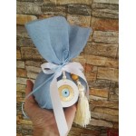 Favors pouch Ceramic evil eye Koufeta confetti Wedding Baptism Guests souvenirs Color options