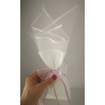 Favors tall pouch Custom wedding guests' gifts Handmade greek giveaway Baptism bomboniere Elegant event