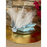 Favors ornament personalized Paper boat christening Greek bombonieres for boys and girls Marine souvenirs