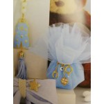 Favors pouch Lucky charms keychain Baptism Wedding souvenirs Greek bomboniere koufeta Elegant guest gifts