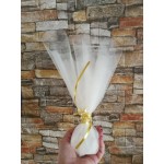 Favors tulle pouch Olive branch Wedding souvenirs Greek bomboniere koufeta double tulle Elegant guest gifts