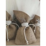 Favor pouch Olive branch Wedding souvenirs Greek bomboniere koufeta Baptism guest gifts Rustic style