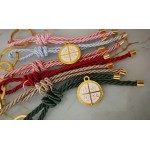 Favors keychain Byzantine cross with pouch Rustic style Baptism Wedding bomboniere Greek favors with koufeta