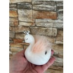 Favors ornament Swan money box Baptism ceramic souvenirs Greek bomboniere with koufeta