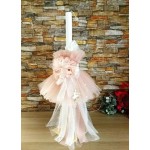 Complete set girl baptism Ballerina Keepsake bag Candle Oil set Towel set Baby girl christening