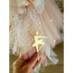 Complete set girl baptism Ballerina Keepsake bag Candle Oil set Towel set Baby girl christening