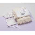 Ladopana set baby boy baptism Linen and bead Orthodox baptism